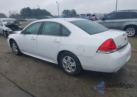 2011 Chevrolet Impala Police из США, поврежденный, VIN 2G1WD5EM1B1264545